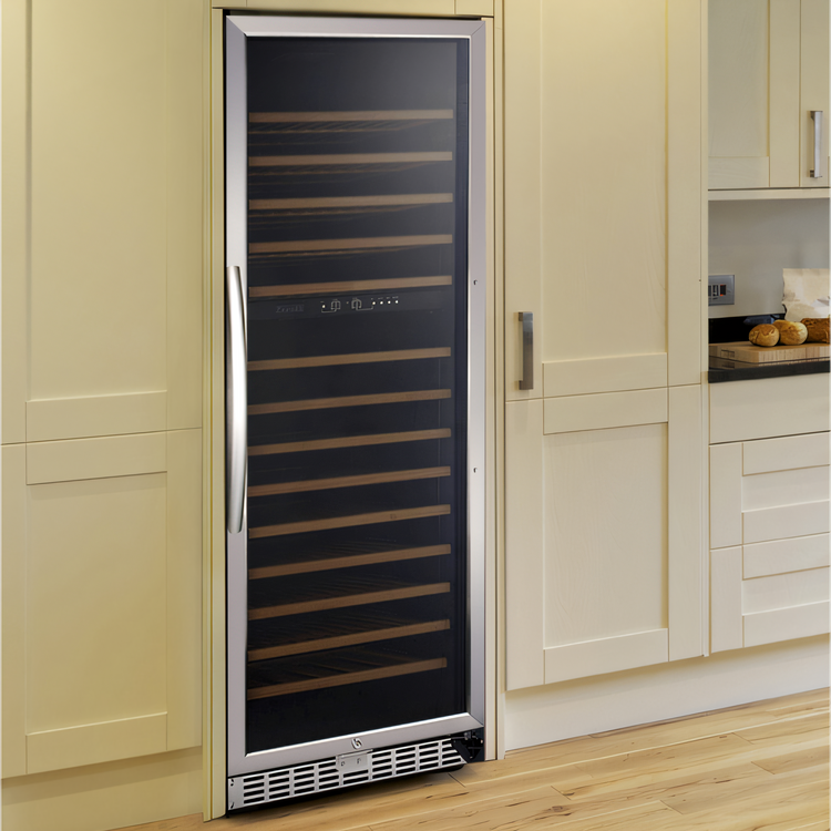 Product image #2 for Eurodib Urban Style Dual-Zone Reach-In Wine Cabinet, 154-Bottle Capacity