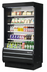 Thumbnail image #2 for Turbo Air 39-1/8 Inch Wide Vertical Open Display Merchandiser, 14.4 Cu. Ft., 4-Shelf, Black