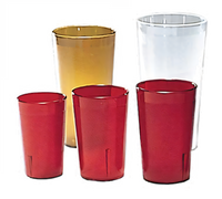 Admiral Craft Equipment Corp. TPP-5CL Plastic Tumblers Case of 6