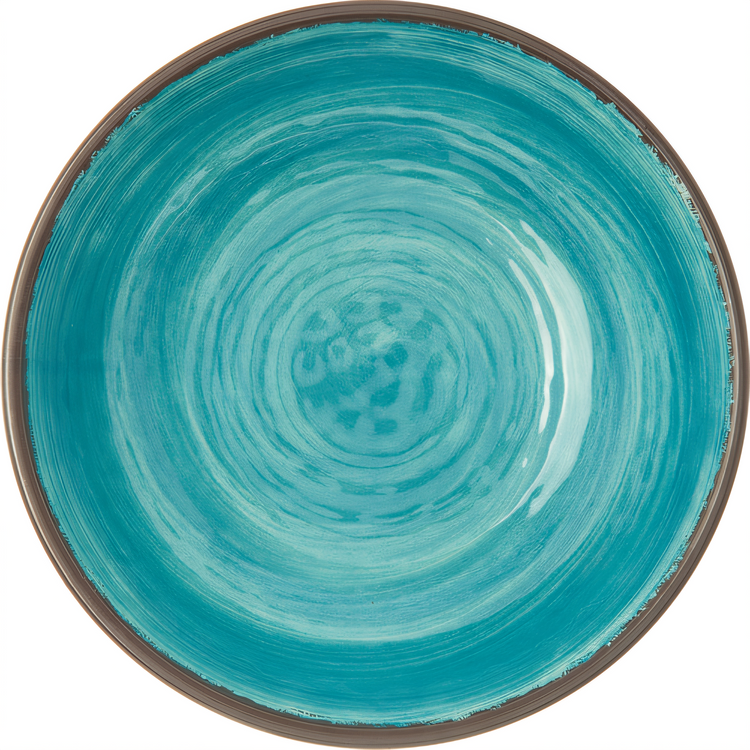 Product image #2 for Carlisle Mingle Aqua Melamine Cereal Bowl, 8-Inch, 35.5 oz