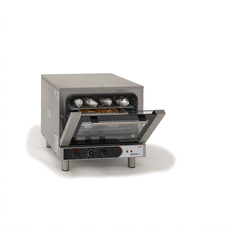 Product image #2 for Nemco Manual Countertop Half-Size Electric Convection Oven with Broiler