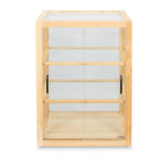 Thumbnail image #2 for Koolmore KM-BDW-21E Bakery Upright Display Case, 3.5 cu. ft., Countertop, 21"W x 16.9"D x 28"H, 3 tiers, (2) tempered glass shelves, (2) sliding