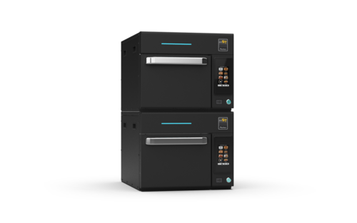 Product image #2 for Fit ST Black Double-Stacked Ventless High-Speed Countertop Oven