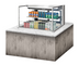 Thumbnail image #2 for Turbo Air Low Profile Drop-In Horizontal Open Refrigerated Display Case, 35-7/8