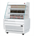 Thumbnail image #2 for Turbo Air Horizontal Low Profile Open-Air Cooler with Glass Side Panels, 37-Inch Wide, 4.2 Cu. Ft.