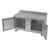 Thumbnail image #2 for Beverage-Air 60-Inch Two-Section Worktop Refrigerator with Solid Doors, 14.75 Cu. Ft.