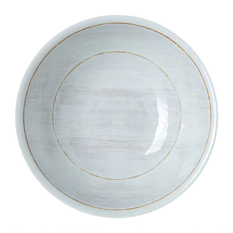 Product image #2 for Grove 20 oz. Round Rimmed Melamine Soup Bowl, 6 Inch, Buff
