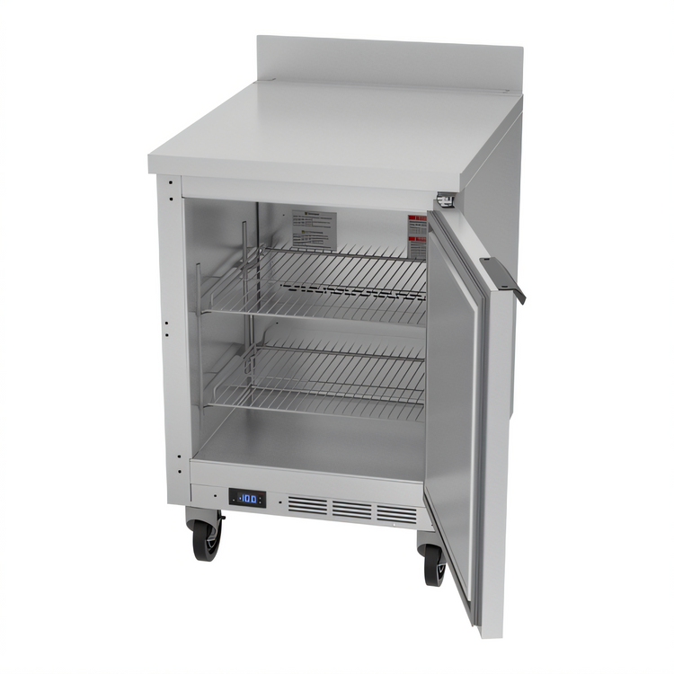 Product image #2 for Beverage-Air WTF24AHC 24-Inch One-Section Worktop Freezer with Solid Door, 4.9 Cu. Ft.
