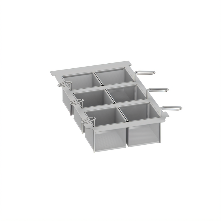 Product image #2 for RATIONAL Portion Basket Kit with 2 Solid 1/6 GN Baskets and Lids for 2-XS and 2-S