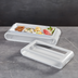 Thumbnail image #2 for American Metalcraft Rectangular White Wood Serving Tray, 21-3/4-Inch
