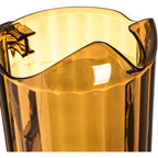 Thumbnail image #2 for CFS Brands VersaPour™ 554013 60 oz Amber Polycarbonate Water Pitcher with Contoured Lip and Ergonomic Handle Case of 6