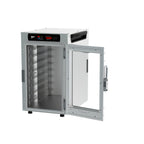 Thumbnail image #2 for Metro HotBlox™ HBCN8-DC-CT Narrow 8-Pan Insulated Holding Cabinet, Countertop/Stackable, Clear Door, Digital Touchscreen, 120V