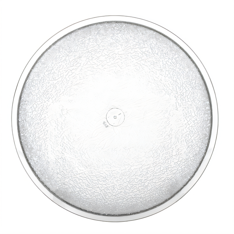 Product image #2 for Carlisle 3 Qt Clear Round Polycarbonate Pebbled Salad Bowl