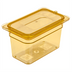 Thumbnail image #2 for StorPlus High Heat 1/4 Size 6-Inch Deep Hot Food Pan, 4 Qt, Amber Polyethersulfone