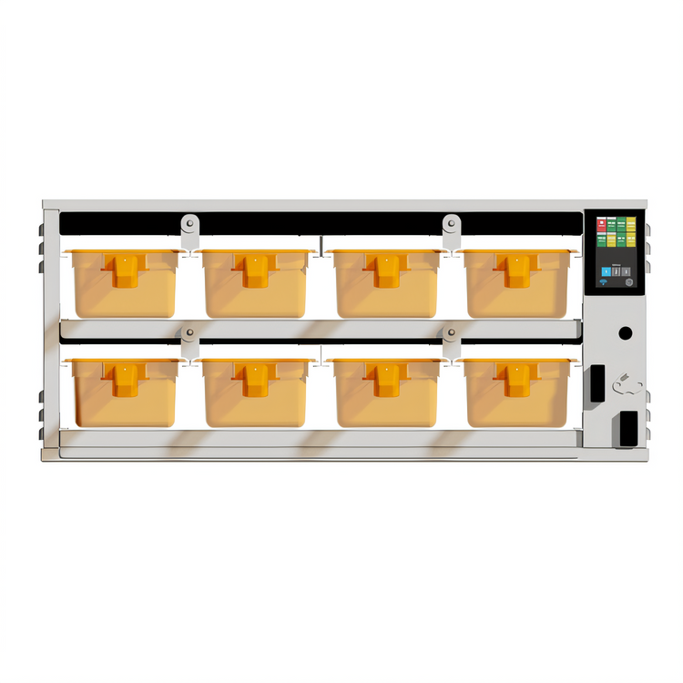 Product image #2 for Duke ReadyFlex™ RFHU-24-4 4-Compartment Countertop Hot Holding Cabinet