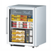 Thumbnail image #2 for Turbo Air Super Deluxe Countertop Glass Door Merchandiser Freezer, 4.26 Cu. Ft., Self-Contained, Rear-Mounted
