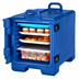Thumbnail image #2 for Cambro 1318CC Insulated Stackable Combo Carrier for Half-Size Sheet Pans, Trays, and Food Pans