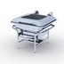 Thumbnail image #2 for Vollrath Mirage® Induction Chafer Stand for 2/3 Size Chafers