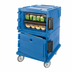Thumbnail image #2 for Cambro Ultra Camcart® Double-Compartment Front-Loading Insulated Food Pan Carrier, 90 Qt., Navy Blue