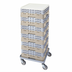 Thumbnail image #2 for Cambro Camrack® Full Size Base Rack with 2 Soft Gray Extenders, 1 Compartment, Beige