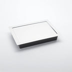 Thumbnail image #2 for American Metalcraft HCDS1410 Detroit-Style Rectangular Deep Dish Pizza Pan, 14 x 10 x 2-1/2 in, 14-Gauge Hard Coat Anodized Aluminum Case of 12