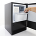 Thumbnail image #2 for Maxx Ice 15 Inch Countertop or Built-In Ice Machine with 15 lb Daily Production and 12 lb Storage Bin