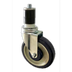 Thumbnail image #2 for Sapphire Manufacturing Universal Swivel Stem Caster Set for Work Tables & Equipment Stands, 5-Inch Polyurethane Wheels