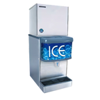 Thumbnail image #2 for Hoshizaki KMD-410MWJ Modular Crescent Cube Ice Maker, Water-Cooled, Self-Contained, 449 lb/Day, 22-1/4 in. Wide