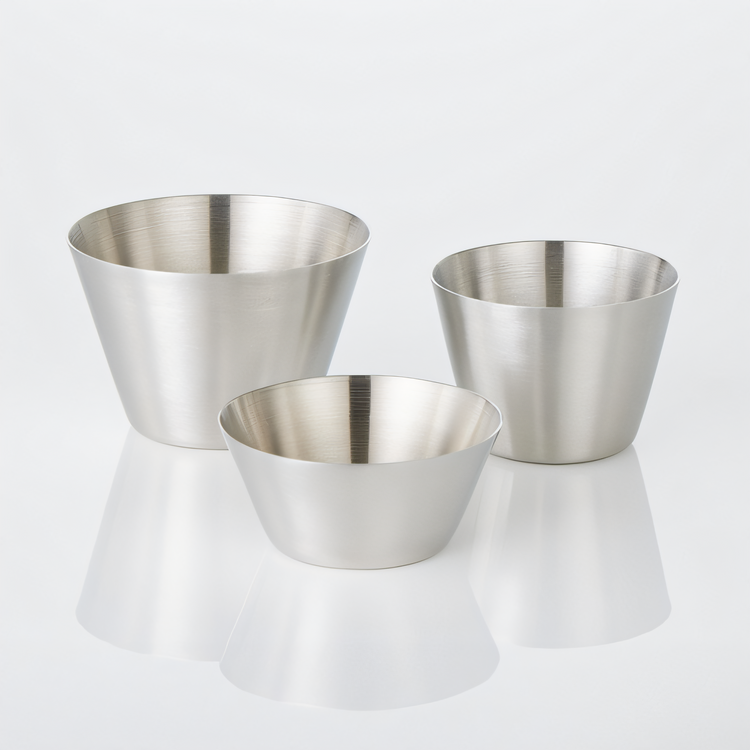 Product image #1 for American Metalcraft 1.5 oz Round Satin Stainless Steel Sauce Cup