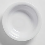 Thumbnail image #2 for American Metalcraft Jane DBN16WH 16 oz White Narrow Rim Round Melamine Bowl Case of 12