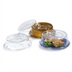 Thumbnail image #2 for Carlisle Clear Round Polycarbonate Plate Cover for 8-11/16