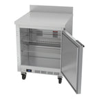 Thumbnail image #1 for Beverage Air WTR27HC 27-Inch One-Section Worktop Refrigerator, 5.25 Cu. Ft., Solid Door