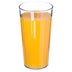 Thumbnail image #2 for Bistro 16 oz Clear Fluted SAN Plastic Tumbler