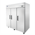 Thumbnail image #2 for Atosa MBF8003GR Three-Section Top-Mount Reach-In Freezer, 64.9 Cu. Ft., Stainless Steel