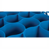 Thumbnail image #2 for OptiClean NeWave Full-Size 30-Compartment Dishwasher Glass Rack with 3 Extenders, Blue