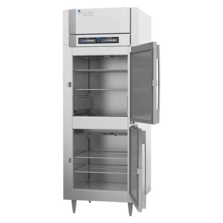 Product image #2 for Victory UltraSpec Extra Wide Dual Temp Reach-In Warmer/Refrigerator, 1-Section, Self-Contained