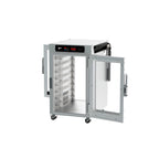 Thumbnail image #2 for Metro HotBlox™ HBCN8-DCPC-UC 8-Pan Pass-Thru Undercounter Heated Holding Cabinet with Digital Touchscreen and Clear Front/Rear Doors