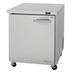 Thumbnail image #2 for Turbo Air PRO Series Stainless Steel 1-Section Undercounter Refrigerator, 6.8 Cu. Ft., Solid Door