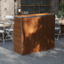 Thumbnail image #2 for Amara 4-Foot Folding Portable Bar Table, Maple Woodgrain Laminate