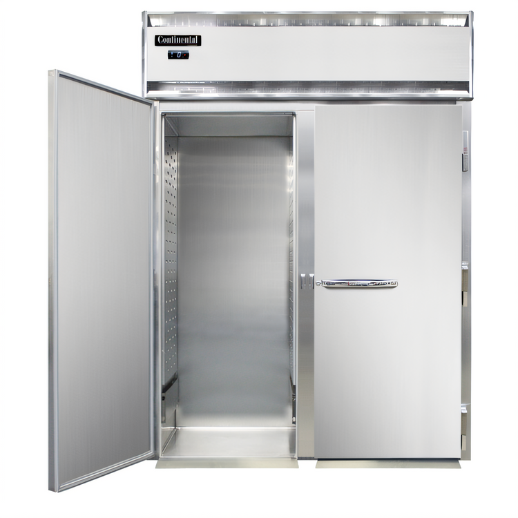 Product image #2 for Continental Refrigerator Designer Line D2FIN 2-Section Roll-In Commercial Freezer