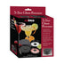 Thumbnail image #2 for Winco Black Plastic 3-Tier Margarita Glass Rimmer with Sponge