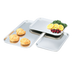 Thumbnail image #2 for Vollrath Oblong Satin-Finish Stainless Steel Serving and Display Tray, 13-5/8 x 9-3/4 x 5/8 Inch