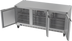 Thumbnail image #2 for Beverage-Air 3-Section Undercounter Refrigerator, 72 Inch Wide, 17.88 Cu. Ft., 3-Door, Rear-Mounted Self-Contained