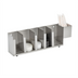 Thumbnail image #2 for Vollrath CTL5 Horizontal 5-Section Stainless Steel Lid Organizer with Straw Holder