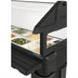 Thumbnail image #2 for SixStar 6-Foot Ice-Cooled Portable Food Bar with Legs, Black