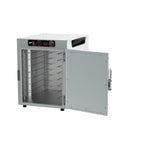 Thumbnail image #2 for Metro HotBlox™ HBCW8-AS-CT Wide 8-Pan Countertop Stackable Insulated Holding Cabinet with Solid Door and Analog Controls