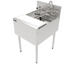 Thumbnail image #2 for Perlick Top Shelf 20-Inch Wide Stainless Steel Underbar Prep Sink with Single Bowl, Cutting Board, Glass Rinser and Tool Well