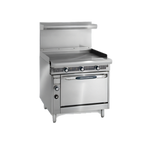 Thumbnail image #1 for Imperial (Middleby) Spec Series IHR-G36 36-Inch Heavy-Duty Gas Range with 1-Inch Griddle and Standard Oven