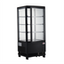 Thumbnail image #2 for Titan Series Countertop Refrigerated Display Case with 1 Hinged Glass Door and 3 Shelves