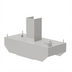 Thumbnail image #2 for Avtec SimpleSpec Island-Type Conveyor Pizza Oven Hood System, 113 x 42 x 24 Inches